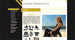 Desktop Screenshot of coloradowheelchair.com